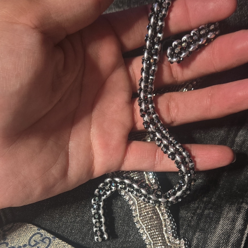 Hand Beaded Jordan Jumpman. - Picture 6 of 6